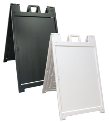 Plastic a-frame 24x36